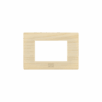 Classico Cover Aro Creamy 3 gang