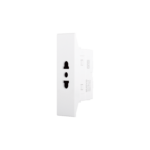 Euro American Socket with shutter and earth 22mm - Image 3