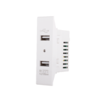 2 USB socket charger 22mm
