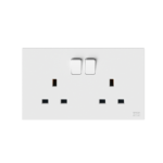 Double Pole Double Switched Socket (13A)