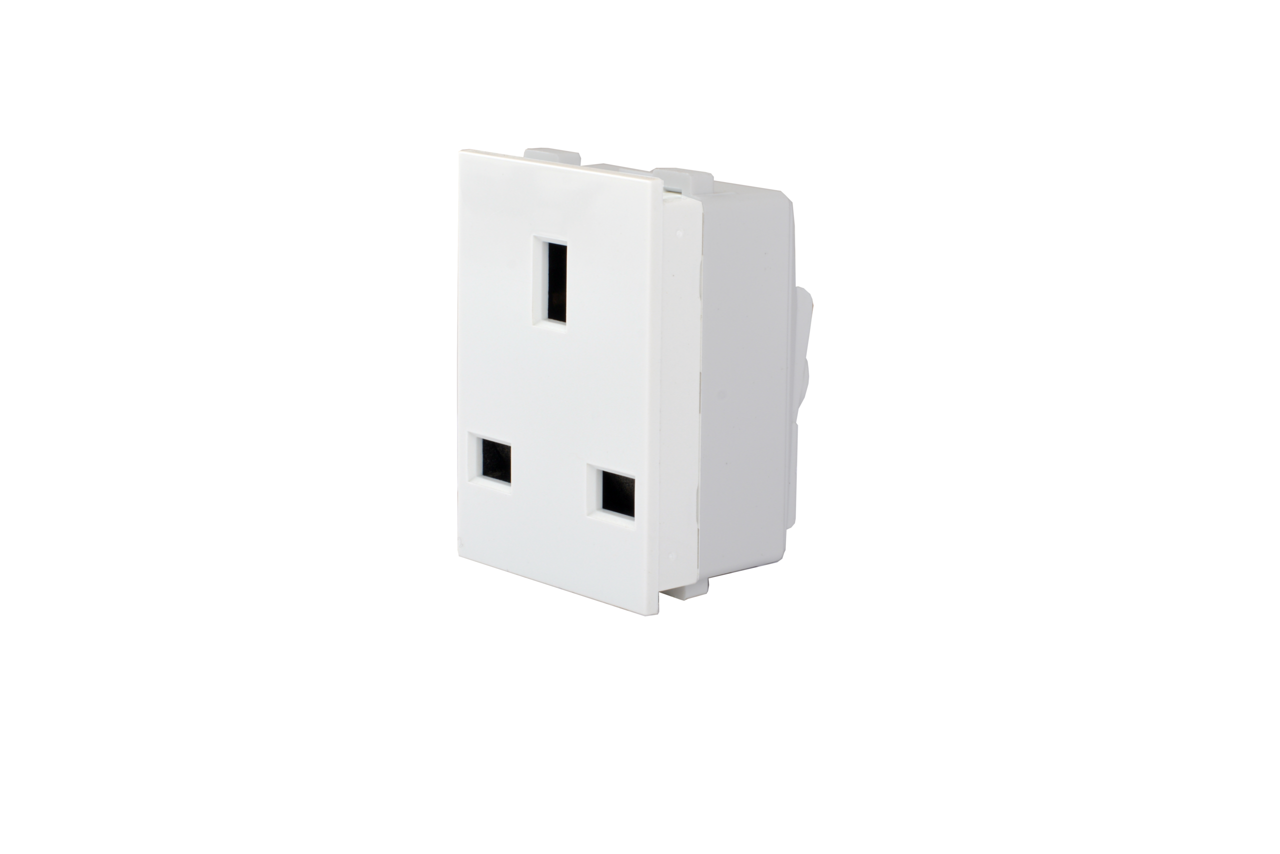 CF 10208 بريزة انجليزي بالحمايه British socket with shutter - Image 1