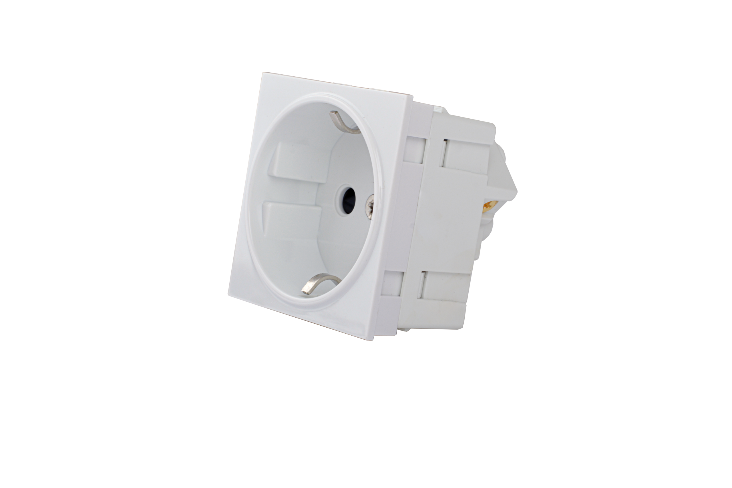 CF 10265 بريزه المانى بالحمايه German Socket with shutter - Image 1