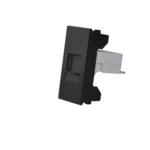 Telephone socket 4P with shutter