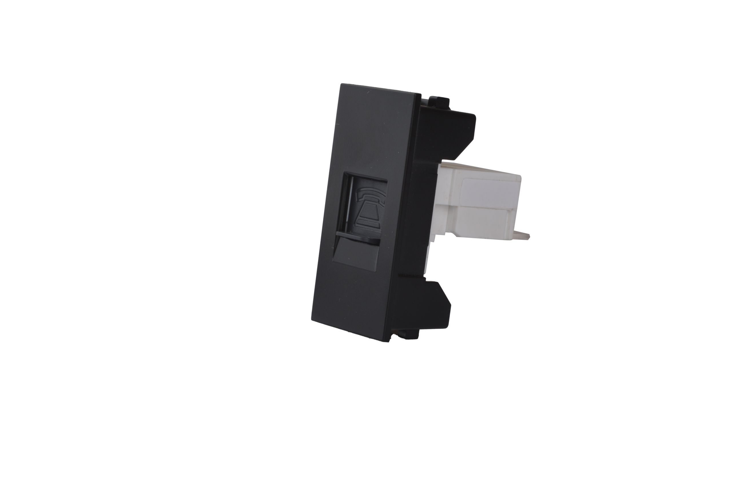 CF 13251 بريزه تليفون Telephone socket 4P with shutter - Image 1