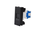 Computer socket CAT6 with shutter