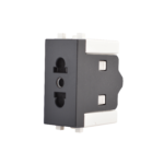 Euro-American Socket  with shutter and earth (16A)